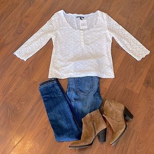 BNWOT Victorias Secret Lace Top